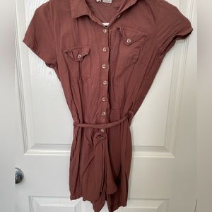 Brown Romper